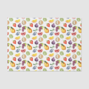 Papel De Seda Frutas (Série Design 48 Amarelo/Laranja)