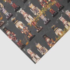 Papel De Seda Funcionarios Musical do Tiptop Nutcracker Kings