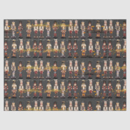 Papel De Seda Funcionarios Musical do Tiptop Nutcracker Kings