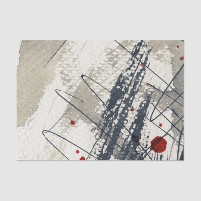 Papel De Seda Fundo abstrato do grunge, textura da tinta. 2 (Frente )