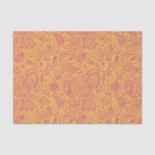 Papel De Seda Fundo Amarelo Cor-de-rosa-rosa-elegante