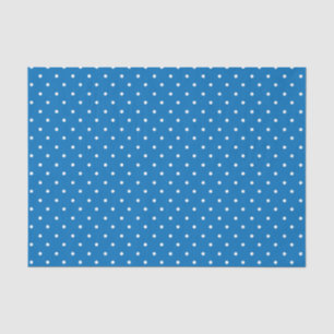 Papel De Seda Fundo azul sem emendas padrão de bolinhas 
