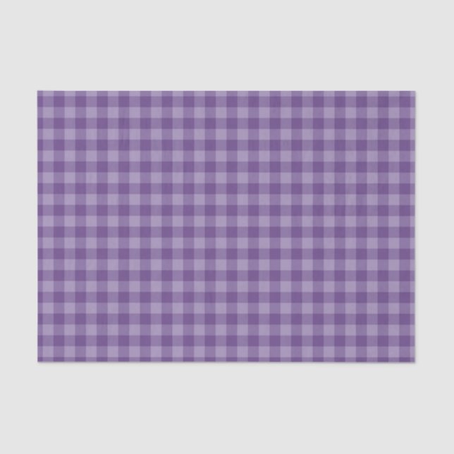 Papel De Seda Fundo checkered violeta (Frente )