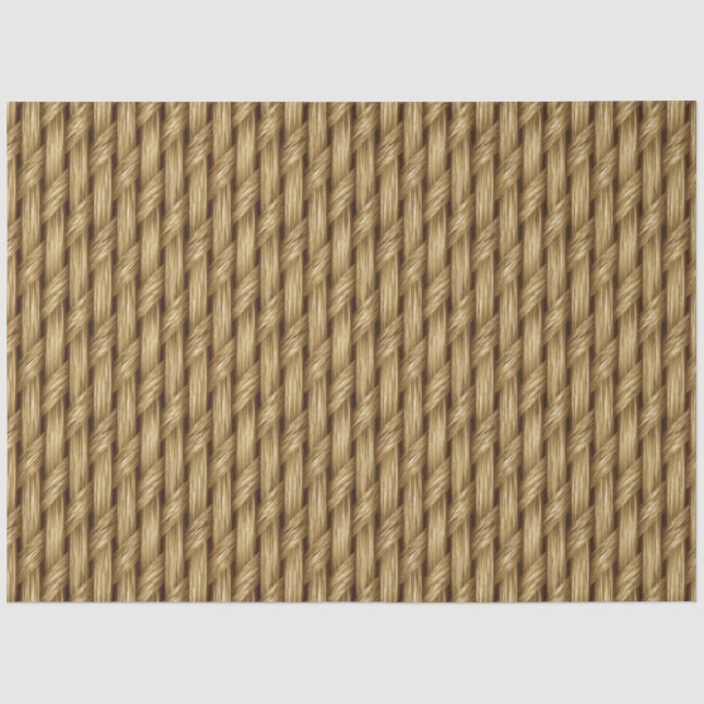 Papel De Seda Fundo de Decoupage de Ondas Douradas e Claras (Frente )