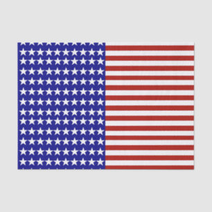 Papel De Seda Fundo de Estrelas e Stripes