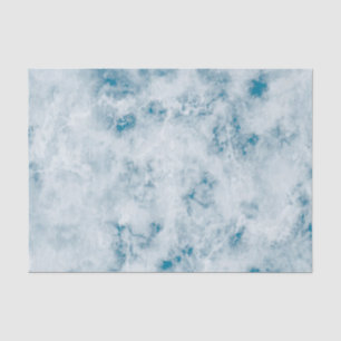 Papel De Seda Fundo de Textura Azul Marble