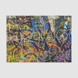 Papel De Seda Fundo dos grafites