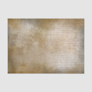 Papel De Seda Fundo Grunge Dourado com Letra