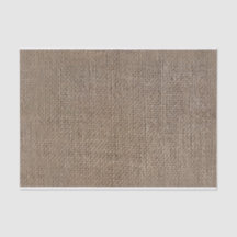 Fundo Rustic Burlap-Look Brown Impresso