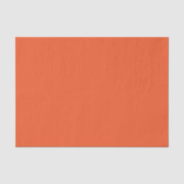 Papel De Seda Fundo Sólido Laranja Vibrante Minimalista