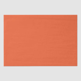 Papel De Seda Fundo Sólido Laranja Vibrante Minimalista