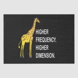 Papel De Seda Funny Giraffe Pun