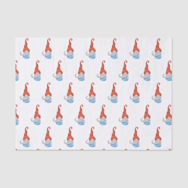 Papel De Seda Funny gnome  (Frente )