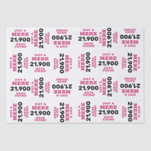Papel De Seda Funny Vintage Birthday
