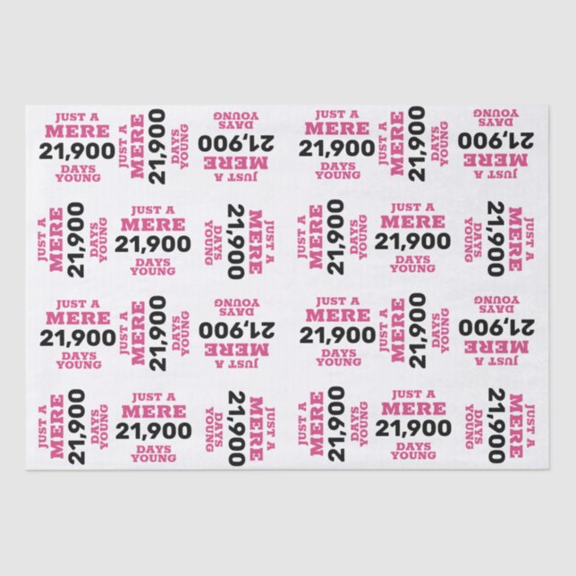 Papel De Seda Funny Vintage Birthday (Frente )