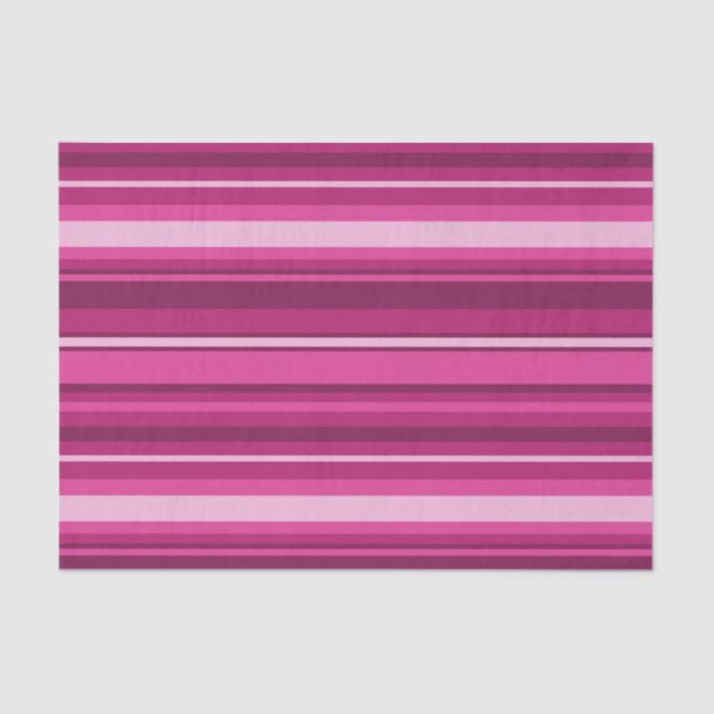 Papel De Seda Fuschia stripes (Frente )