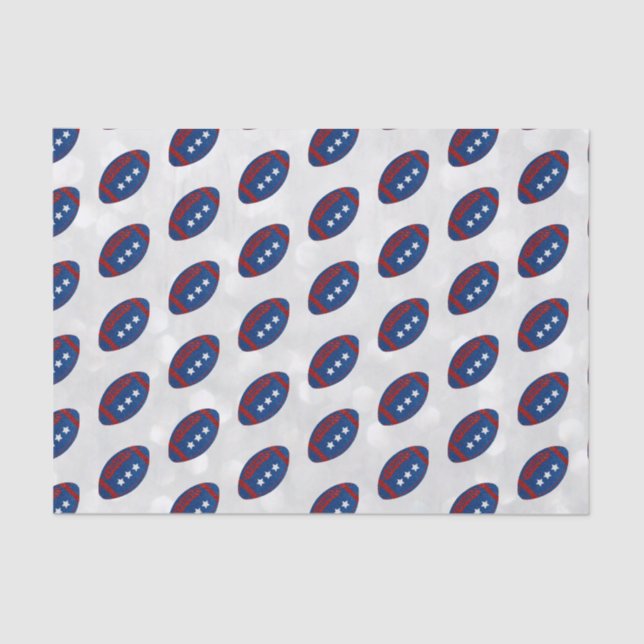 Papel De Seda Futebol americano 4 de julho de 2010 (Frente )