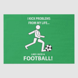 Papel De Seda Futebol jogador de futebol