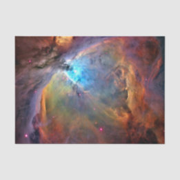 Papel De Seda Galáxia Espacial Orion Nebula