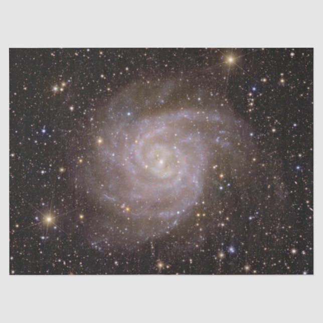 Papel De Seda Galáxia Espiral IC 342 (Frente )