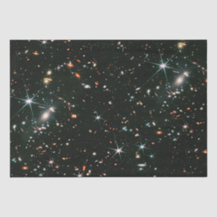 Papel De Seda Galáxias Telescópicas de Espaço Profundo Estrelas 