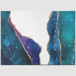 Papel De Seda Galaxy Agate Series Design 3