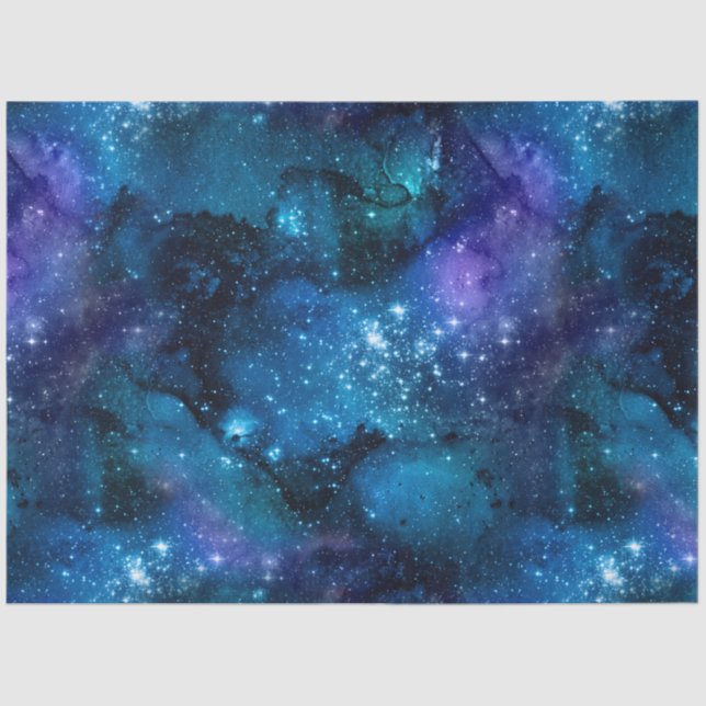Papel De Seda Galaxy Moon Series Design 12 (Frente )