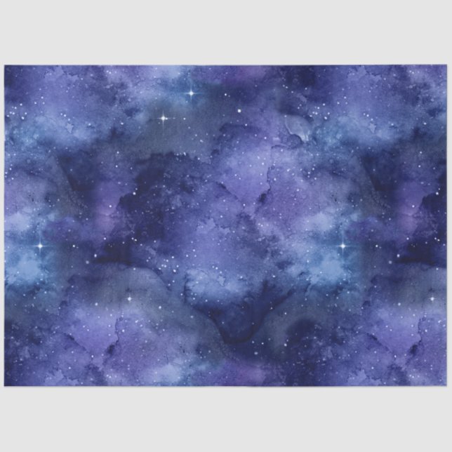 Papel De Seda Galaxy Moon Series Design 2 (Frente )