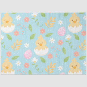 Papel De Seda Galinha felz pascoa