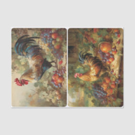 Papel De Seda Galinhas De Varia