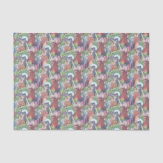 Papel De Seda Galinhas e Vinhos