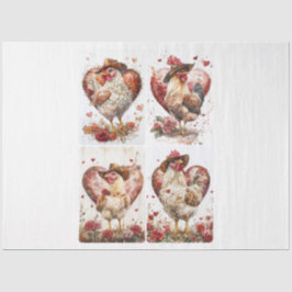 Papel De Seda Galinhas Russas do namorados