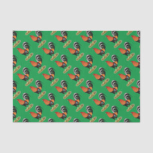 Papel De Seda Gamecock Wheaten Rooster