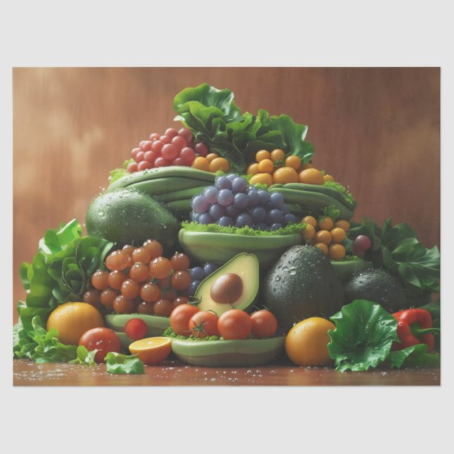 Papel De Seda Garden Fresh Mix (Frente )