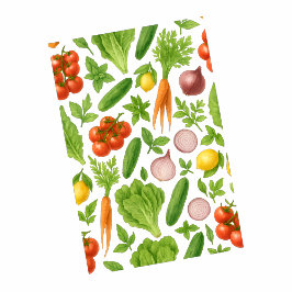 Papel De Seda Garden-Fresh Veggies Tissue — Medium | Sage 