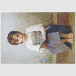 Papel De Seda Garota, Bouguereau