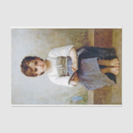 Papel De Seda Garota, Bouguereau