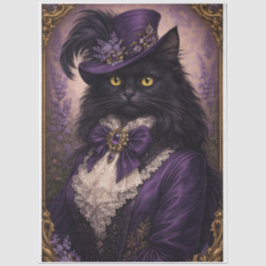 Papel De Seda Gatinha Aristocrata