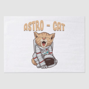 Papel De Seda Gato Astro