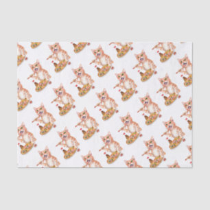 Papel De Seda Gato do sushi