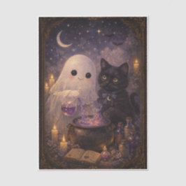 Papel De Seda Gato e Amigo