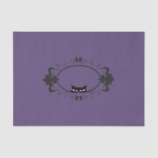 Papel De Seda Gato escondendo bonito