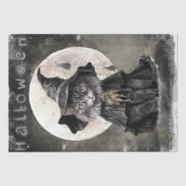 Papel De Seda Gato Místico