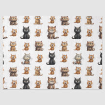 gato preto bravo, cinza e gato marrom