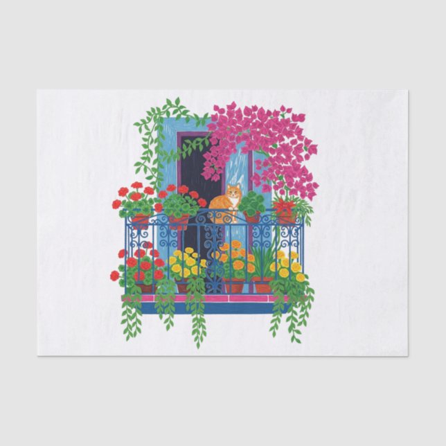Papel De Seda Gatos- (Frente )