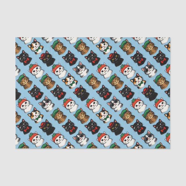 Papel De Seda Gatos (Frente )