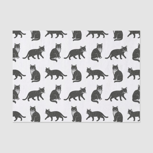 Papel De Seda Gatos (Frente )