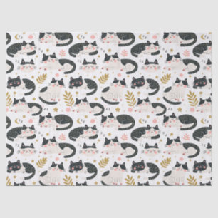 Papel De Seda Gatos Adormecidos