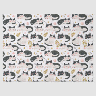 Papel De Seda Gatos Adormecidos