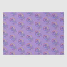 Gay Rainbow Stars Any Age Birthday e nomeie roxo